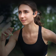 V30 Bone Conduction Wireless Earphone Bluetooth 5.3 Sports Headphone with LED Display Ear-Hanging Headset for Running Exercising