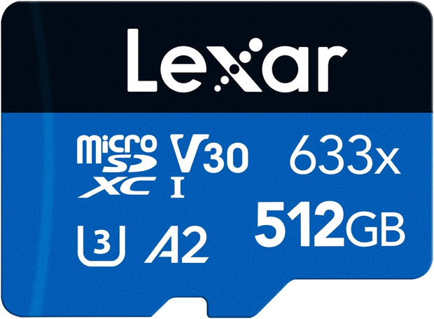 Lexar 633X 64GB Micro SD Card, Microsdxc UHS-I Card W/O SD Adapter, Microsd Memory Card up to 100Mb/S Read, A1, Class 10, U3, V30, TF Card for Smartphones/Tablets/Ip Cameras (LMS0633064G-BNNAA)