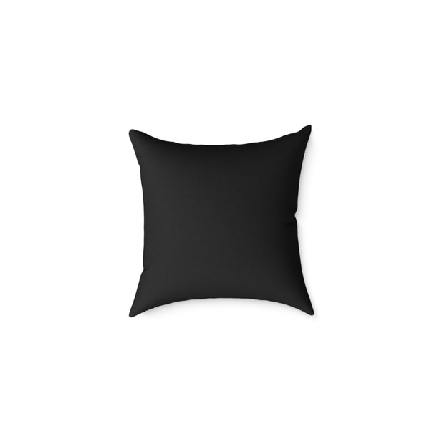 Custom Personalized Square Poly Canvas Pillow