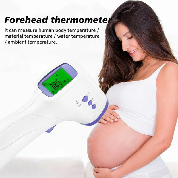 Forehead Digital Thermometer Non Contact Infrared Medical Thermometer Body Temperature Fever Measure Tool for Baby Adults