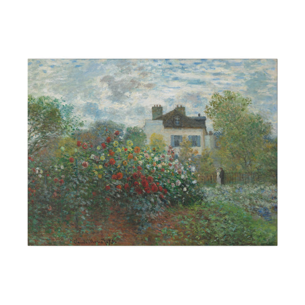 The Artist's Garden in Argenteuil (A Corner of the Garden with Dahlias), 1873, Claude Monet