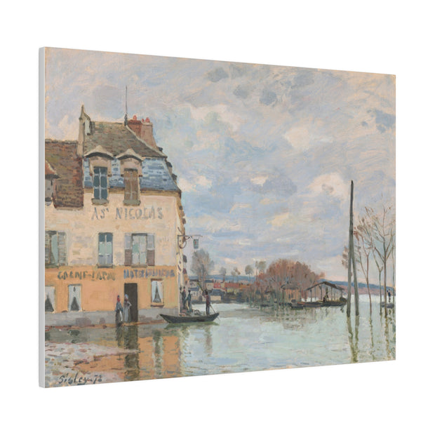 Flood at Port-Marly, 1872, Alfred Sisley