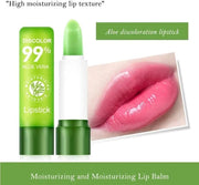 Color Changing Lip Balm Natural Aloe Veras Lipstick Long Lasting Moisturizing I2B6 Cosmetics Makeup for Women