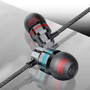 Yatloml 3 Pack Earphones, Wired In-Ear Headphones Earphones with Microphone and Volume Control, Noise Isolating and Deep Bass, Lightweight 3.5 Mm Earbuds Compatible with Iphone, Ipad, Android