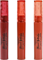 Empowered Butterfly Soft Matte Lip Creme Set Is a Versatile Beauty Essential Trio of Soft Matte Lip Cremes for Any Occasion, Providing Day to Night Elegance