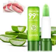 Color Changing Lip Balm Natural Aloe Veras Lipstick Long Lasting Moisturizing I2B6 Cosmetics Makeup for Women