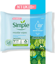 Kind to Skin Hypoallergenic Micellar Biodegradable Cleansing Wipes for Sensitive Skin 20 Wipes (Pack of 3)