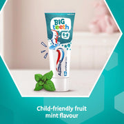 Big Teeth Toothpaste 6-8 Years, Kids Toothpaste, Lasting Protection for New Permanent Teeth, 75Ml