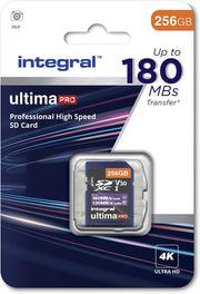 Integral 32GB SD Card 4K Ultra-Hd Video Premium High Speed Memory Card SDXC up to 100Mb/S SDXC V30 UHS-I U3 Class 10 SD Memory Card, Black