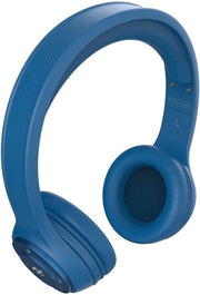 Ifrogz Bluetooth Headphones Aurora Noise Isolating On-Ear Controls + Mic- Blue