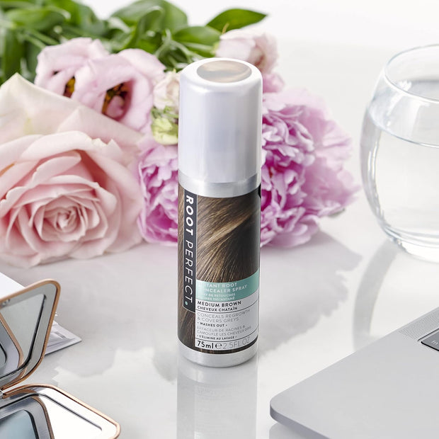 Hair Concealer Spray, Medium Brown, 75Ml