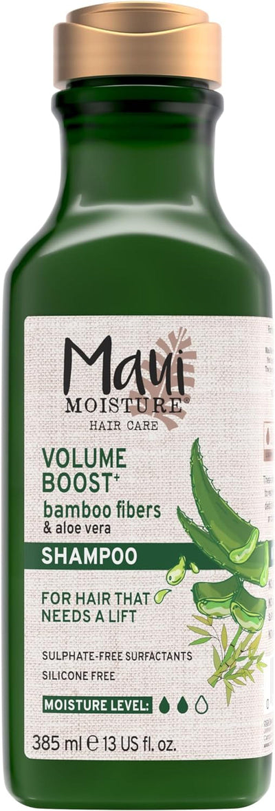Maui Moisture Thickening and Volumising Aloe Vera and Bamboo Sulphate Free Shampoo 385Ml