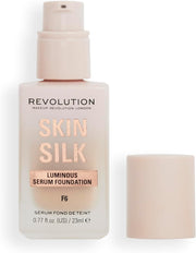 Makeup Revolution, Skin Silk Serum Foundation, Light to Medium Coverage, Contains Hyaluronic Acid, F7, 23Ml