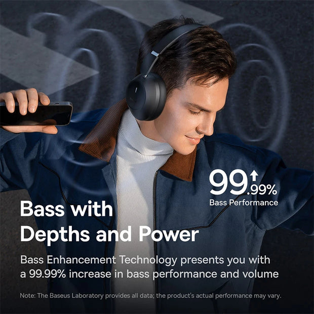 Bass 30 Max Bluetooth Bass-Enhancing  Ultra Low Latency Headphones