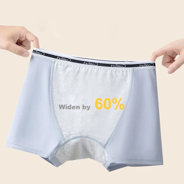3Pcs Cotton Women'S Menstrual Panties Physiological Pants Leak Proof Underwear Ladies Period Panty High Waist Safety Briefs
