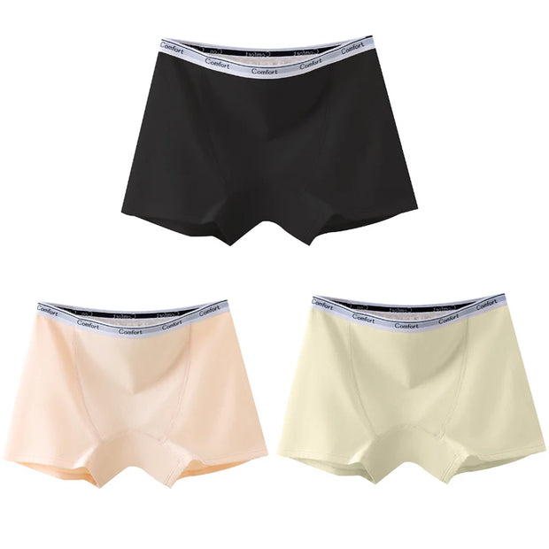 3Pcs Cotton Women'S Menstrual Panties Physiological Pants Leak Proof Underwear Ladies Period Panty High Waist Safety Briefs