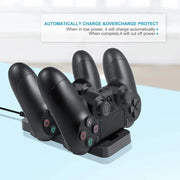 Gamepad Dual Charger Dock Stand for PS4 Controller Wireless Handle Fast Charging Station Holder for PS4 Game Accessories