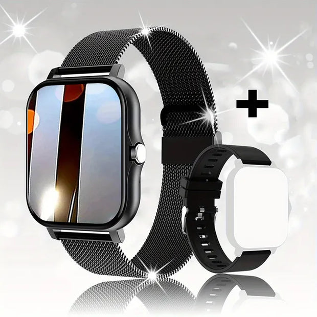 2023 NEW Smartwatch Android Phone 1.44" Color Screen Full Touch Custom Dial Smart Watch