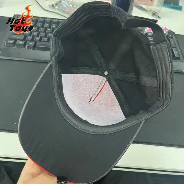 Hottoys Spiderman Baseball Cap Superhero Peripheral Boys Girls Hats Cosplay Props Sunhat Childrens Gift Fashion Accessory 3-7Y