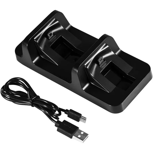 Gamepad Dual Charger Dock Stand for PS4 Controller Wireless Handle Fast Charging Station Holder for PS4 Game Accessories