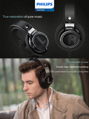 SHP9500 Headphone Hifi Stereo Wired Earphone Computer Online Learning Earbuds Esports Game 3.5Mm 6.3Mm Universal Headset