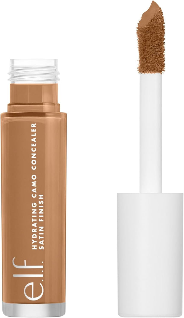 E.L.F. Hydrating Camo Concealer, Satin Finish, Conceals, Corrects & Highlights, Fair Warm, 0.203 Fl Oz (6Ml)
