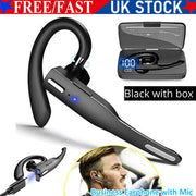 Wireless Bluetooth Headset Mobile Phone Hands Free Earpiece for Samsung Iphone