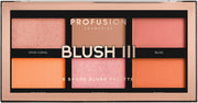 Profusion Cosmetics Blush III 6 Shade Blush Palette Lightweight, Smooth and Blendable