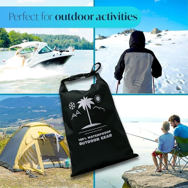 Waterproof Dry Bags for Camping Hiking Outdoor Activity Beach Bags