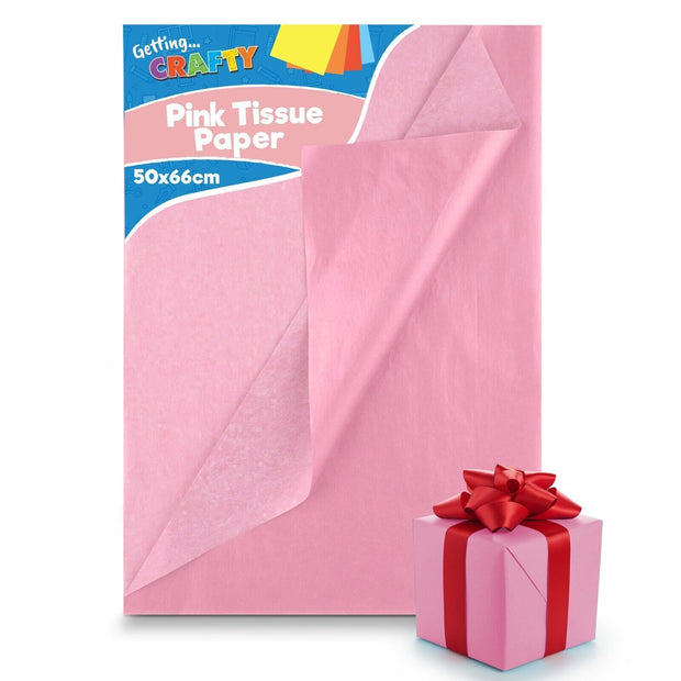 20-500 Coloured Tissue Paper Sheets Assorted Large Quality Gift Wrapping 50X66Cm