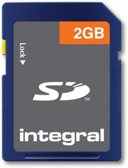 Integral 2GB SD (Secure Digital) Memory Card Legacy Device Compatible - Cameras, MP3 Players, Camcorders and More