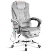 Massage Office Chair Gaming Computer Desk Swivel Recliner Chair Leather Footrest