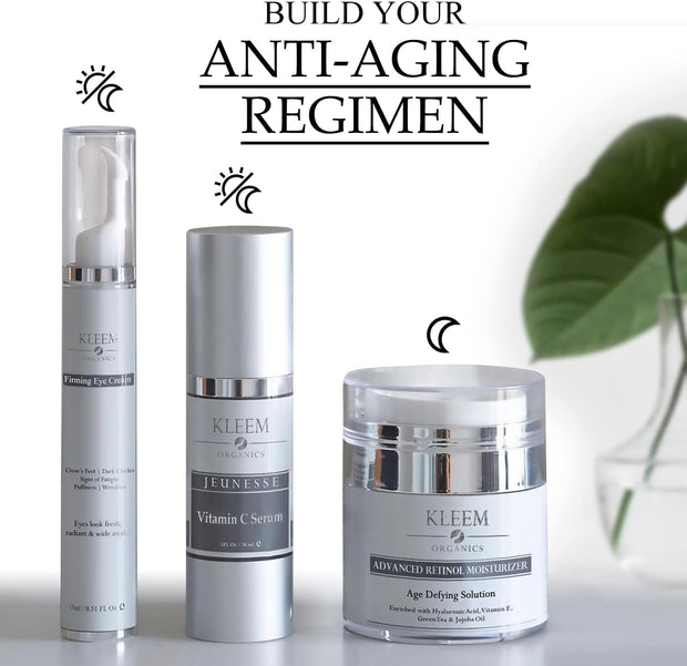 Retinol Face Cream with Hyaluronic Acid & Vitamin E – Anti-Wrinkle Firming Night Cream - Hydrating Night Moisturiser to Reduce Lines and Wrinkles. for Sensitive Skin, 50Ml