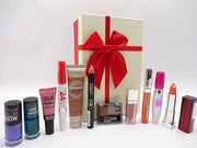 Maybelline 10Pc Make up Beauty Box Gift Set for Her, Free 24H Lipstick Included
