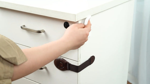 Safety Baby Kid Child Locks Proof Cabinet Cupboard Drawer Fridge Pets Door UK