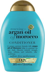 Argan Oil of Morocco Sulfate Free Shampoo for Dry Hair, 385 Ml & Hair Conditioner for Dry Damaged Hair, 385Ml