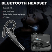 Wireless Bluetooth Headset Mobile Phone Hands Free Earpiece for Samsung Iphone