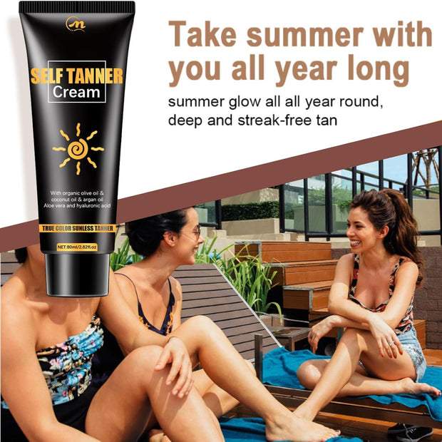 Tan Enhancers & Accelerators - Tanning Accelerator - Tanning Cream for Outdoor Sun and Sunbeds - Sunbed Tanning Accelerator for Women - Achieve a Natural Tan Skin
