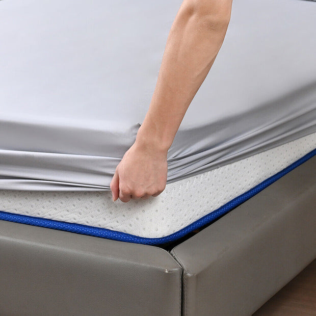 EXTRA DEEP Fitted Sheet 25CM/40CM Bed Sheet Single Double Super King