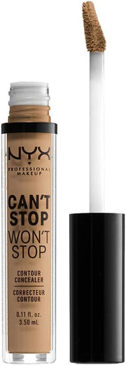 NYX Professional Makeup Can'T Stop Won'T Stop Full Coverage Concealer -Light Ivory, 3.50 Ml
