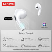 LP40 Earphones TWS Wireless Bluetooth 5.0 Earbuds Bass Touch Control Stereo Noise Reduction Long Standby 230Mah