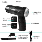 Rechargeable Wireless Vacuum Cleaner Car Home Handheld Vaccum Mini Power Suction