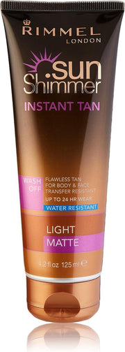 Rimmel Sunshimmer Water Resistant Instant Tan Wash off Matte - Medium