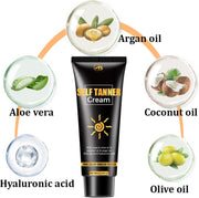 Tan Enhancers & Accelerators - Tanning Accelerator - Tanning Cream for Outdoor Sun and Sunbeds - Sunbed Tanning Accelerator for Women - Achieve a Natural Tan Skin