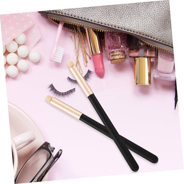 Didiseaon Mini Lip Brush Set 3Pcs Lipstick Applicators Lip Makeup Tools Lipstick Brush for Lipstick Lip Gloss Applicators for Home Use and Cosmetics Store