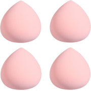 4Pcs Makeup Sponge Marshmallow Pink Foundation Beauty Blenders Latex Free Cosmetic Egg Beauty Sponge Applicator for Foundation Creams Powders Liquid