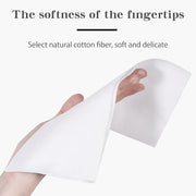 2Pack Disposable Towel Cotton Tissues Makeup Facial Pads for Removing Face Eye Makeup and Nail Polish Plain Weave