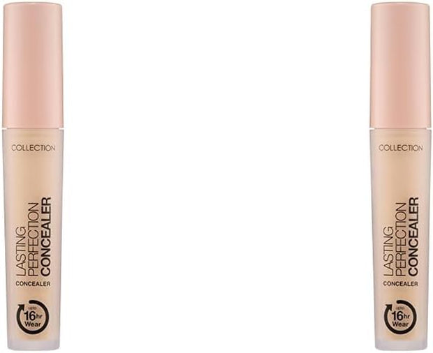 Collection Cosmetics Lasting Perfection Concealer, 16-Hour Wear, Long Lasting Concealer, Ivory