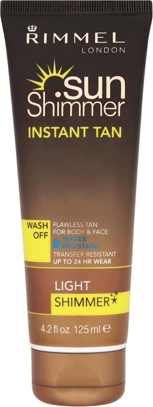 Rimmel Sunshimmer Water Resistant Instant Tan Wash off Matte - Medium