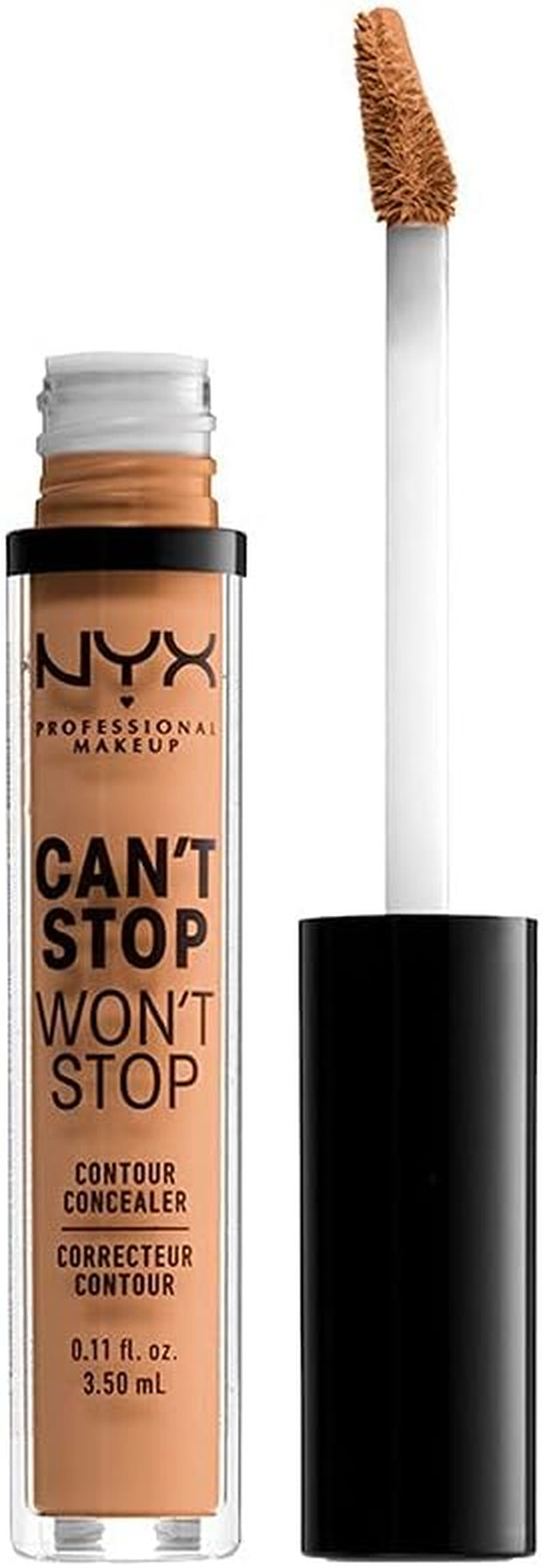 NYX Professional Makeup Can'T Stop Won'T Stop Full Coverage Concealer -Light Ivory, 3.50 Ml
